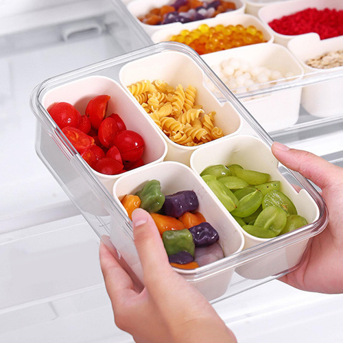 Organizador De Refrigerador Apilable, Contenedores
