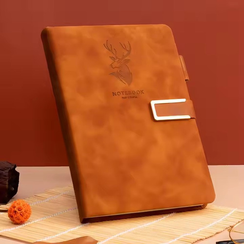 Cuaderno Libreta A5 Notebook Regalo Pluma Negro