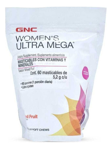 Gnc Women's Ultra Mega - Frutas Mixtas
