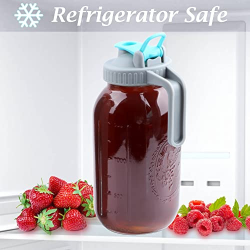 Cafetera Gmsweet Mason Jar Cold Brew, 32 Onzas, Boca Ancha