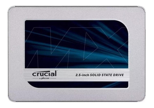 Imagen 1 de 2 de Disco sólido SSD interno Crucial CT1000MX500SSD1 1TB
