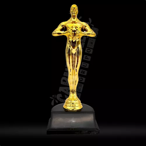 Estatuilla Premio Oscar Grande Hollywood Trofeo 24cm Fiesta