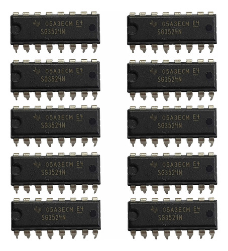 Sg3524 Circuito Integrado Sg3524n Controle De Pwm - 10 Peças