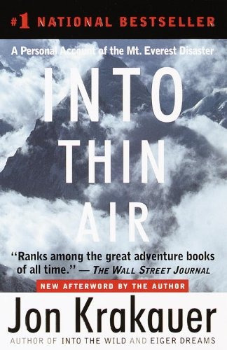 Book : Into Thin Air: A Personal Account Of The Mt. Evere...