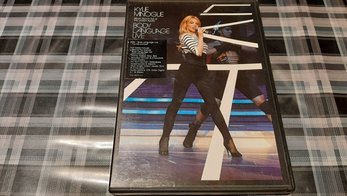 Kylie Minogue - Body Lenguage Live - Dvd Original Impecable
