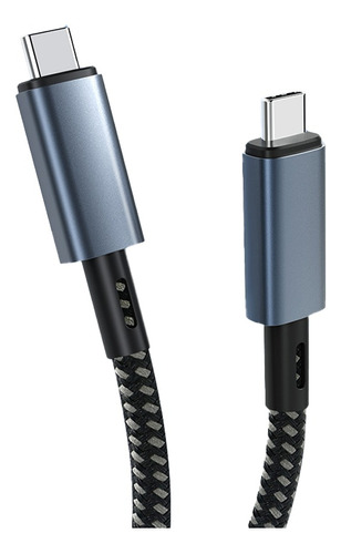 Cable Carga Rápida 240w Usb 4 Tipo C Thunderbolt 40gbps 1m