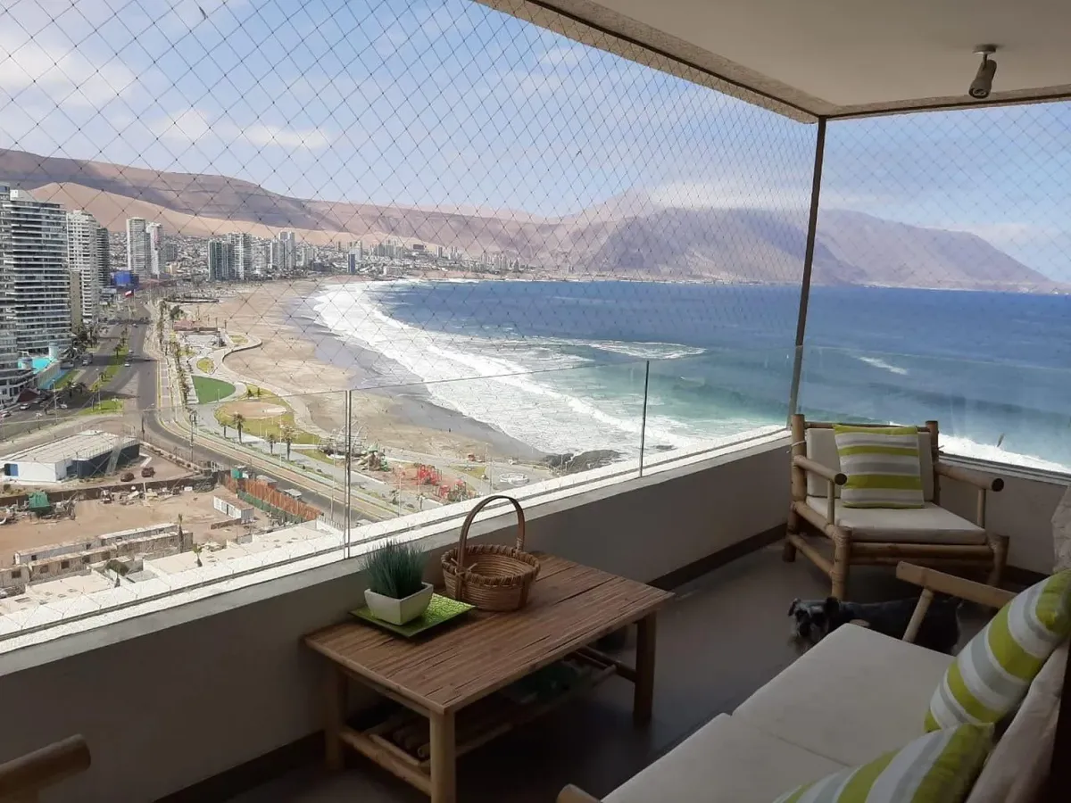 Imagen 1 de 30 de Vendo Departamento En Oferta Amoblado Con Vista Al Mar En P