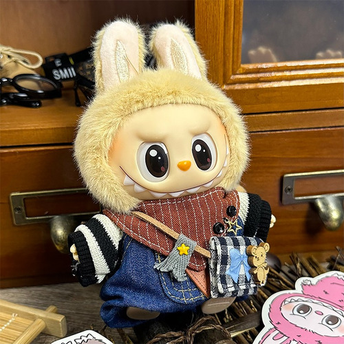 Rabble Western Peluche Vaquero Muñeca Disfraz Accesorio 4pcs