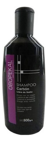 Shampoo  Cabello Dama Pelo Keratina  Carbón