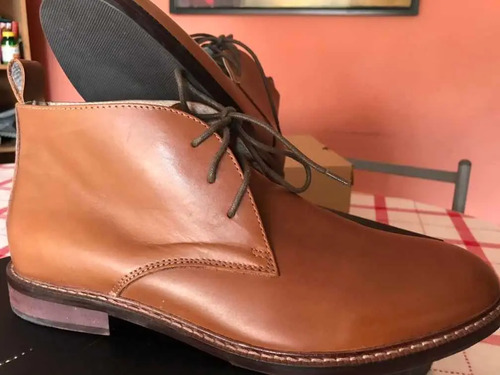 SCART Producto Botín Alaniz Hombre Diseño Costuras Cuero