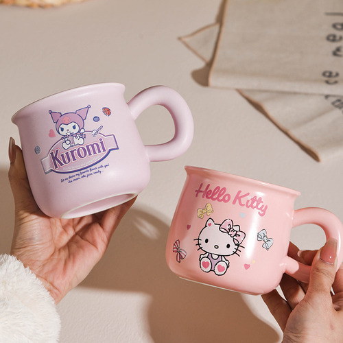 Taza De Cerámica Sanrio, Taza De Desayuno, Taza De Agua
