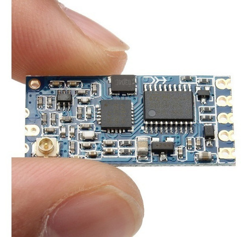 Imagem 2 de 4 de Modulo Rf 433mhz Wireless Hc12 Hc-12 Antena 1000m Rs232