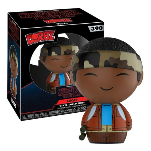 Boneco Funko Dorbz Stranger Things Lucas - Original Netflix