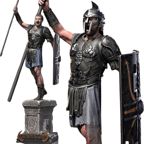 Action Figure Gladiador - Gladiator - Sanix (sem Pintura!)