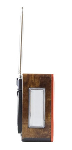 Imagen 8 de 10 de Bocina Portatil Radio Am Fm Usb Bluetooth Recargable Retro