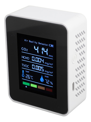 Medidor De Calidad Blanco Y Blanco, Detector Portátil Co2 Tv