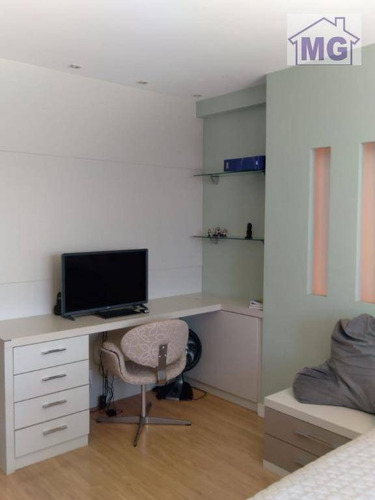 Imagem 4 de 22 de Flat Com 1 Dormitório À Venda, 63 M² Por R$ 380.000,00 - Glória - Macaé/rj - Fl0019