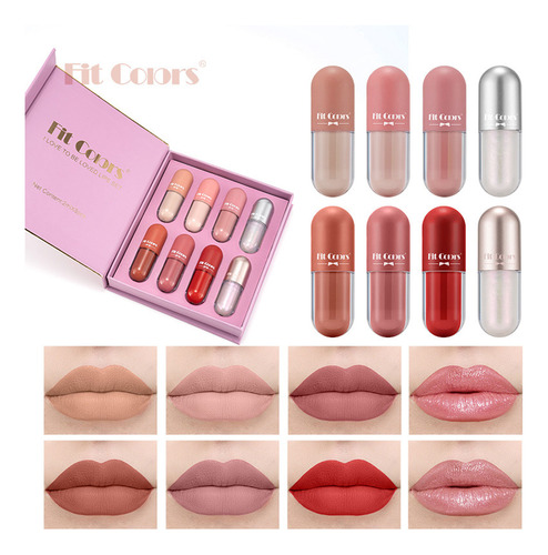 Batom U Para Enriquecimento Labial Líquido, Brilho Labial, T