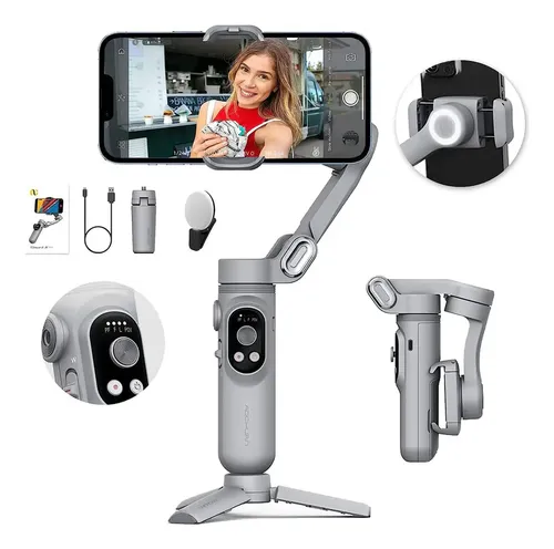 Estabilizador Celular Smart X Selfie Stick Creador Contenido Color Único