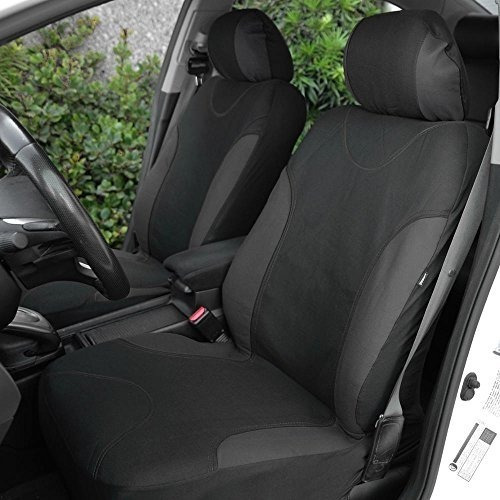 Imagen 2 de 6 de Cubiertas De Asiento De Coche Negro De Corte De Carbón De Bd