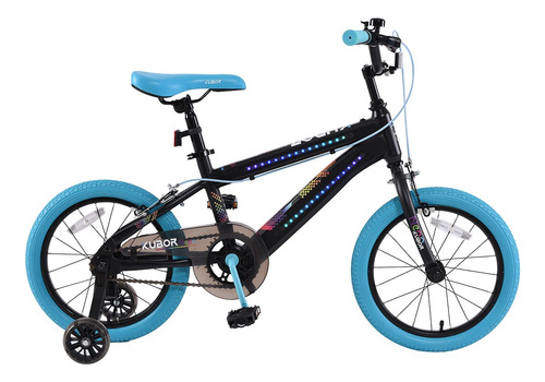 Bicicleta Para Niño De Montaña Neon Rodada 16 Kubor Azul Unitalla