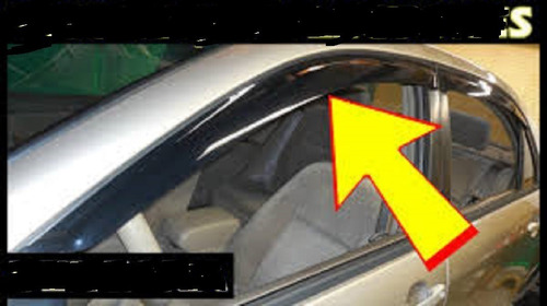 Deflectores Ventanas Chevrolet Captiva Color Negro 3m