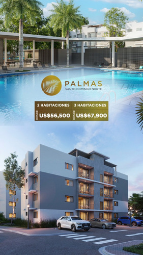 Vendo Apartamentos A Solo 5 Minutos De La Av. Jacobo Majluta Y El Supermercado Bravo Cercanos Al Hipermercado Olé, Aeropuerto El Higüero Y La Circunvalación