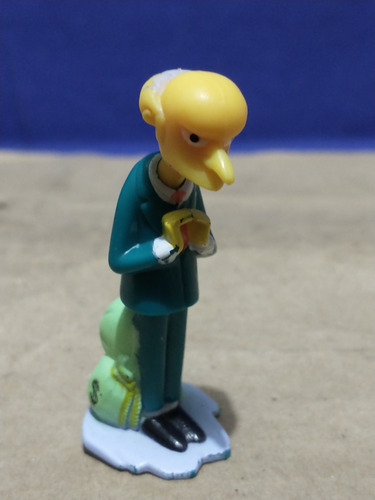 Señor Burns The Simpsons Huevo Kinder Tt140 (Usado)