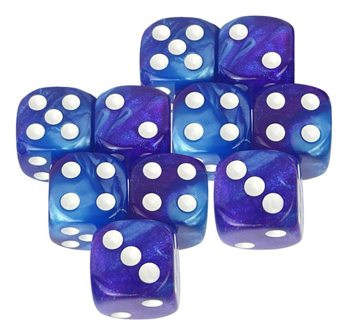 4 Accesorios Para Juegos De Mesa De Dados Estilo6 Mm Estilo
