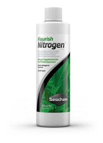Nitrogênio Aquário Plantado Flourish Nitrogen 250ml Seachem