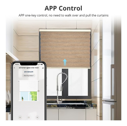 Jja Motor Zemismart Zigbee Tuya For Automatización De