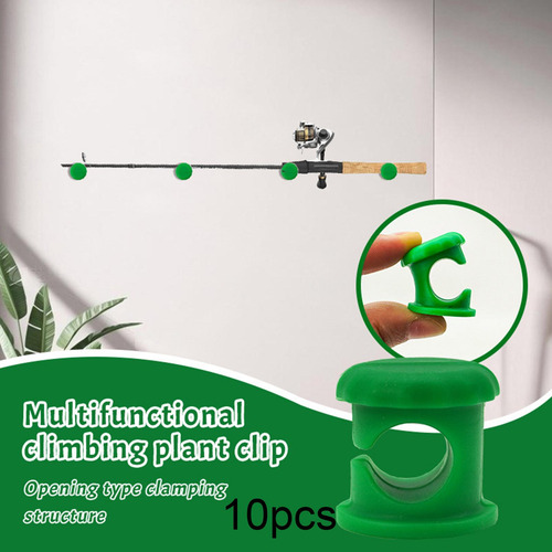 Clips De Pared Para , Clips Para Tomates, Soporte 10 Piezas