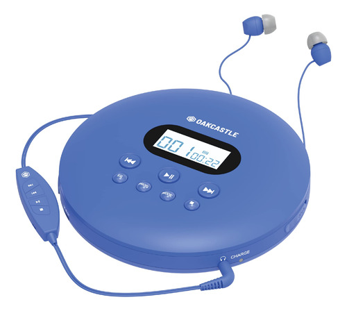 Reproductor De Cd Portátil Recargable Con Bluetooth 12 Horas