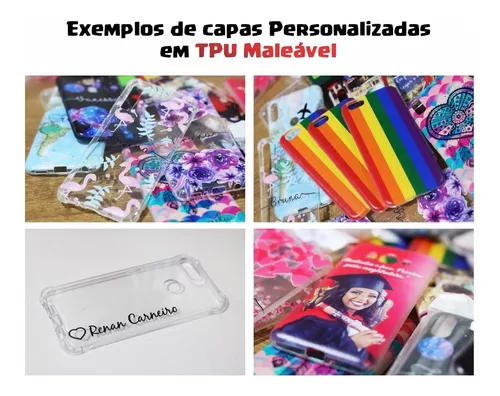 Capa Celular Gacha Life Roupa Preta Capinha