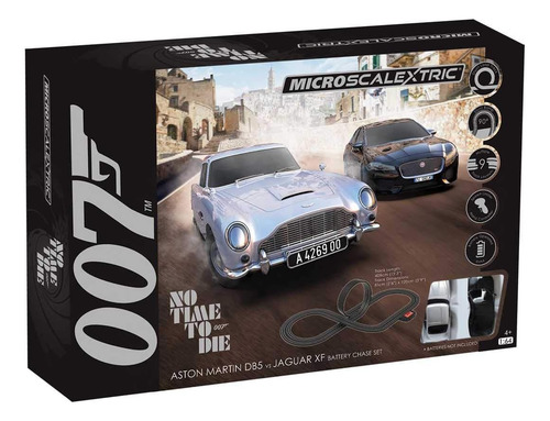 Scalextric Micro James Bond No Time To Die 1:64 Juego De Pis