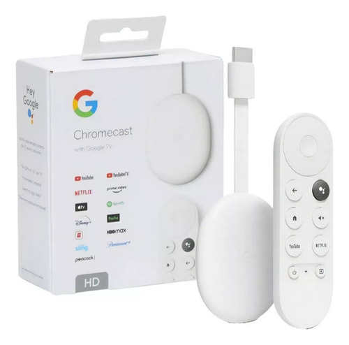 Google Chromecast Tv Box Control Hd Plataformas Profesional 