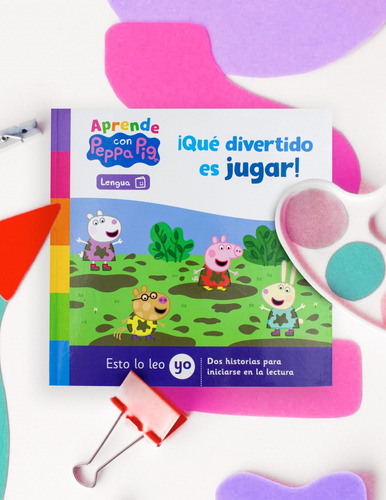 Peppa Pig: ¡qué Divertido Es Jugar!, De Hasbro / Eone. Serie Aprende Con Peppa Pig Editorial Altea, Tapa Blanda En Español, 2023