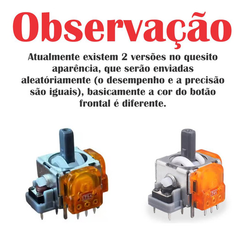 2 Analógicos Eletromagnéticos Tmr Compatível Com Manete Ps5
