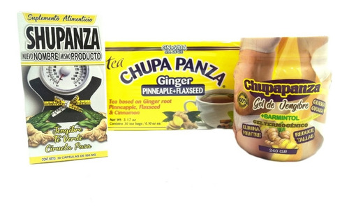 Kit Completo Chupa Panza, Capsulas, Gel Y Te Envio Hoy