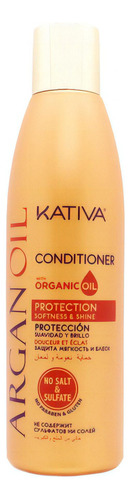  Kativa Argan Oil Enjuague Protector Cabello Seco 250ml Local