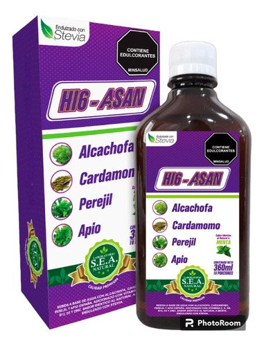 Higasan Jarabe 360ml - mL a $40