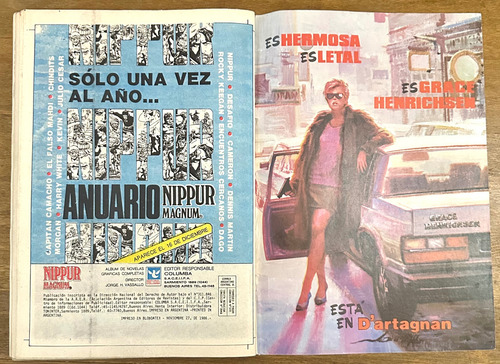 Revista Nippur Magnum Nro: 63 Completa De Colección Leer (Usado)