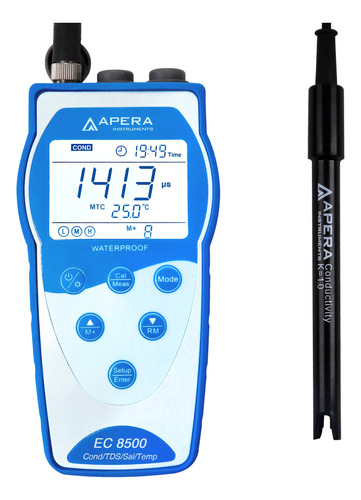 Apera Instruments Premium Serie Ec8500 Kit Medidor Portatil