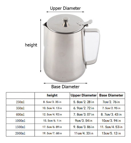 Taza Espumosa, Taza De Café De Acero Inoxidable, Tapa Para J