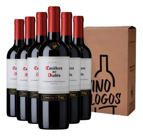 Vino Casillero Del Diablo Cabernet Sauvignon X6 - Vinologos