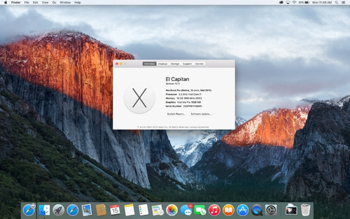 Mac Os El Capitán Usb Booteable Para Envio
