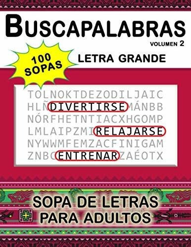 Libro : Buscapalabras Sopa De Letras En Español Para... 