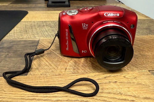 Canon Powershot Sx 150 Is 12x Zoom Óptico 14.1 Megapixels Rojo