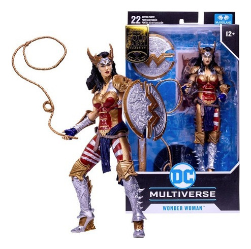 Action Figure, 7  Multiverse Wonder Woman Gold Label