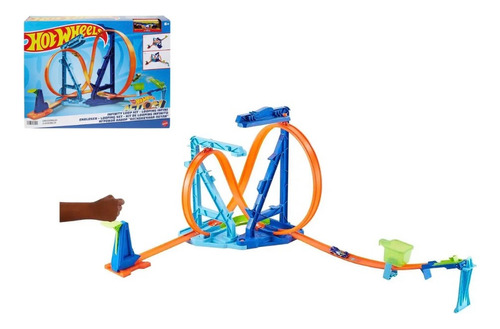 Pista Hot Wheels Infinity Loop Kit Looping Infinito 1 Carro 